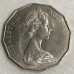 AUSTRALIA 1981 . FIFTY 50 CENTS COIN . ROYAL WEDDING